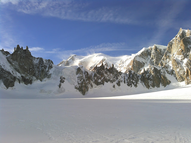 Ski-de-randonnée à la combe Maudite Massif du Mont-Blanc Manu RUIZ