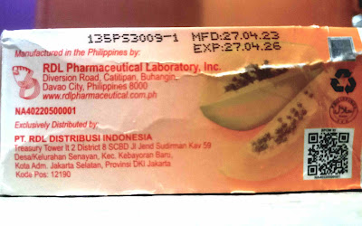 Distributor RDL sabun papaya