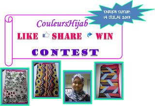 LIKE, SHARE AND WIN Contest (Menang senang katenye 