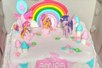 Gambar Bolu Ulang Tahun Kuda Poni