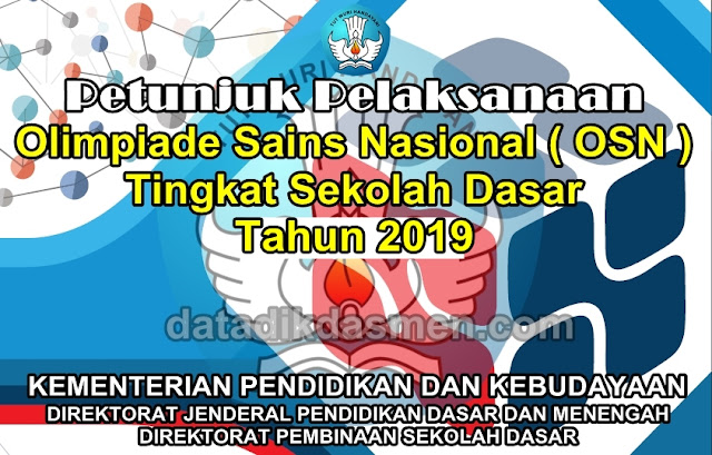 Petunjuk Pelaksanaan OSN SD Tahun 2019