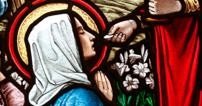 Doa kepada Perawan Maria sebelum menerima Komuni Kudus