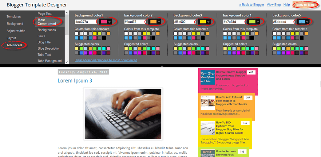 One of the best gadgets for your Blogger weblog is a pop posts widget for your sidebar How to Display Most Commented Posts inwards Blogger