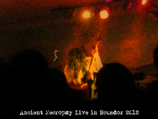 Ancient necropsy live in ecuador 2012 with the best brutal bands