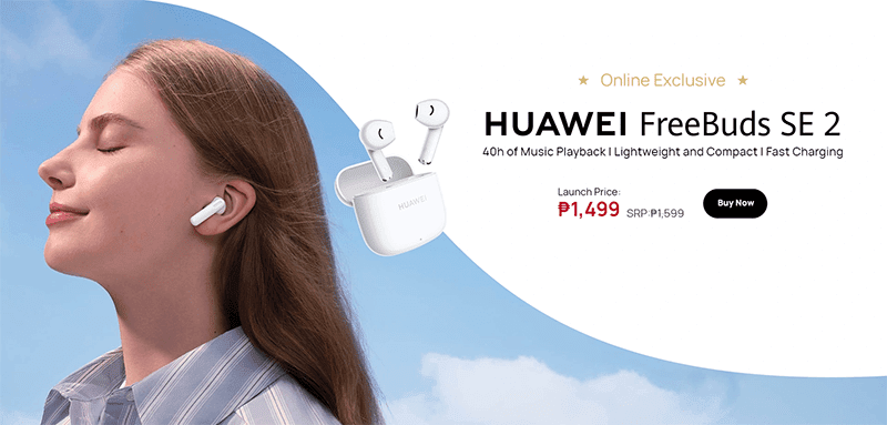 The launch price of the  HUAWEI FreeBuds SE 2