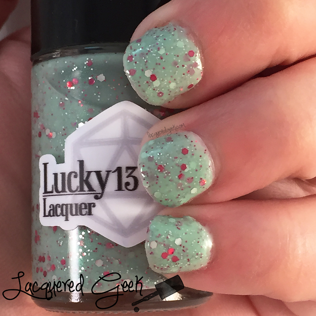 Lucky 13 Lacquer No Power in the 'Verse Can Stop Me nail polish swatch from Lacquered Geek