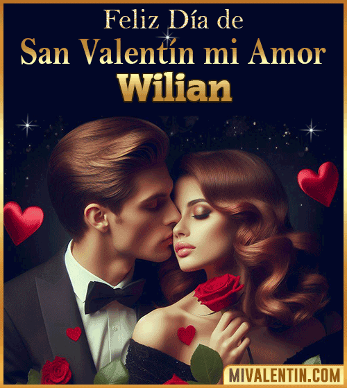 Tarjetas Feliz día de San Valentin Wilian