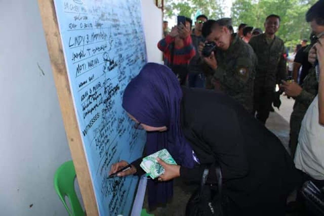 Lanao del Sur candidates vow for a peaceful election