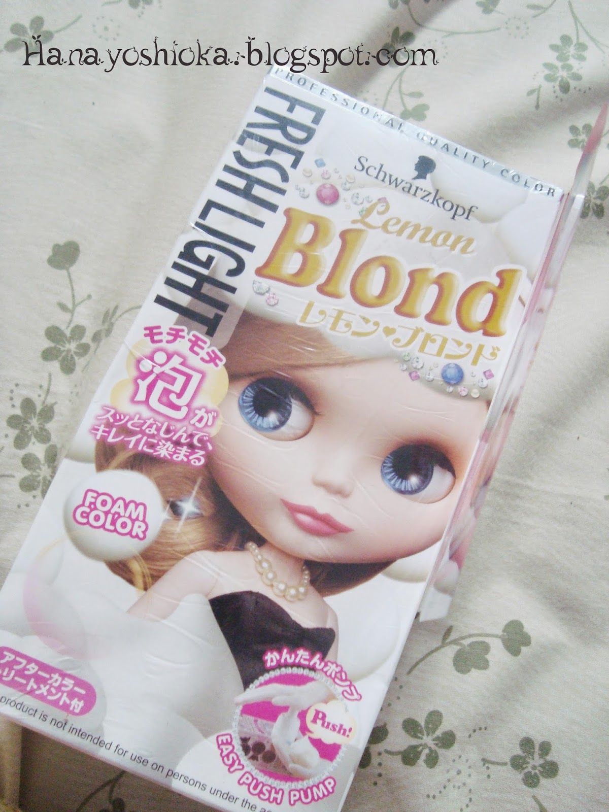 Hanachi s world Freshlight Lemon Blonde from schwarzkopf