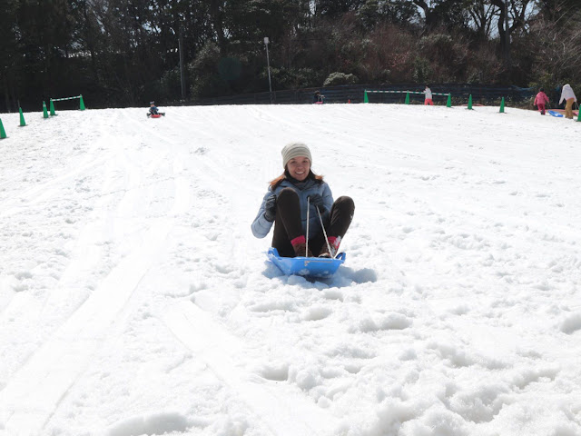 Snow in Kobe