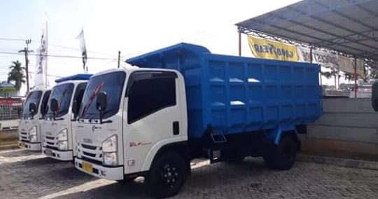 HARGA ISUZU GIGA  DUMP HARGA PROMO ISUZU 2021 ELF NLR 55 