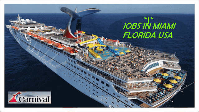 MIAMI JOBS AT CARNIVAL CRUISE LINES