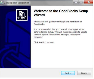 تنصيب بيئة CodeBlocks