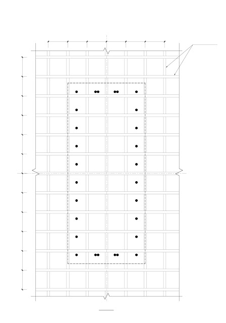 Detail of rectangle test pile of Kingdom Tower, world's tallest building under construction in Jeddah, Saubi Arabia