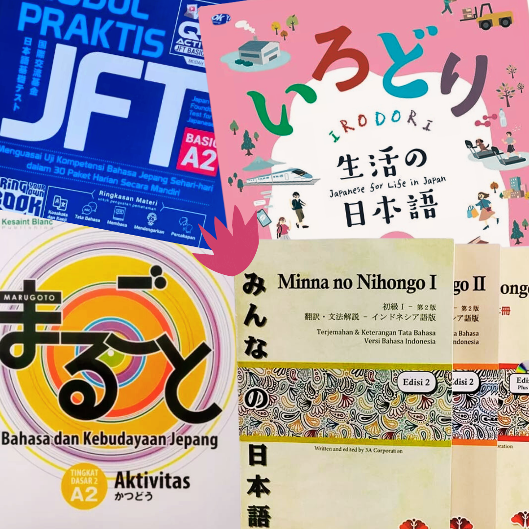 Rekomendasi Buku-buku Belajar Bahasa Jepang