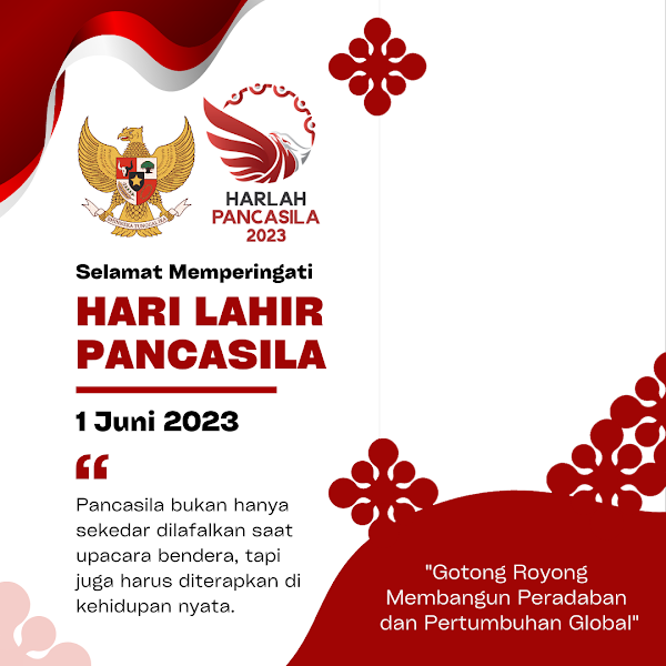 Link Twibbonize Ucapan Selamat Hari Lahir Pancasila 1 Juni 2023 id: jadigurutk