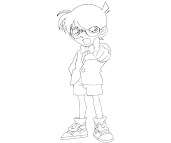 #1 Detective Conan Coloring Page