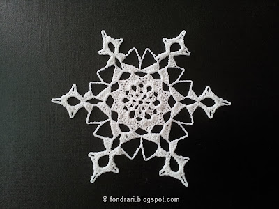 Heklað snjókorn - Snowmass Mountain Snowflake