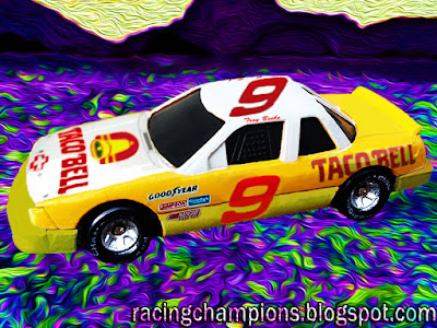 Troy Beebe #9 Taco Bell Chevrolet BGN 1991 Racing Champions 1/64 NASCAR diecast blog Busch Beefer