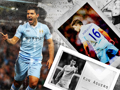 Sergio Leonel "Kun" Agüero Wallpaper Manchester City FC