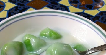 Resepi Raidah: Buah Melaka (onde-onde) Berkuah