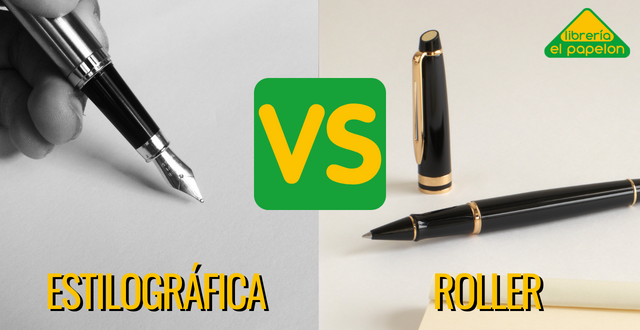 diferencias entre laplicera de pluma y rollerball