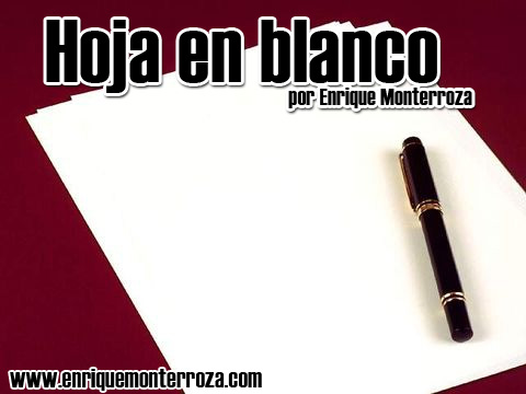 Hoja en blanco