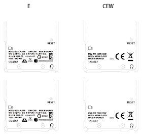 Sony Walkman NWZ-A10, NWZ-A15, NWZ-A17