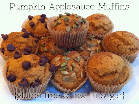 eco ike: pumpkin applesauce muffins
