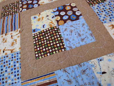 Safari Happy, quilting detail