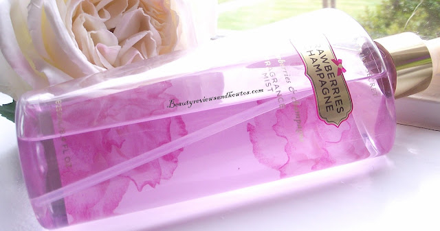 Victoria's Secret Strawberries & Champagne Fragrance Mist Review