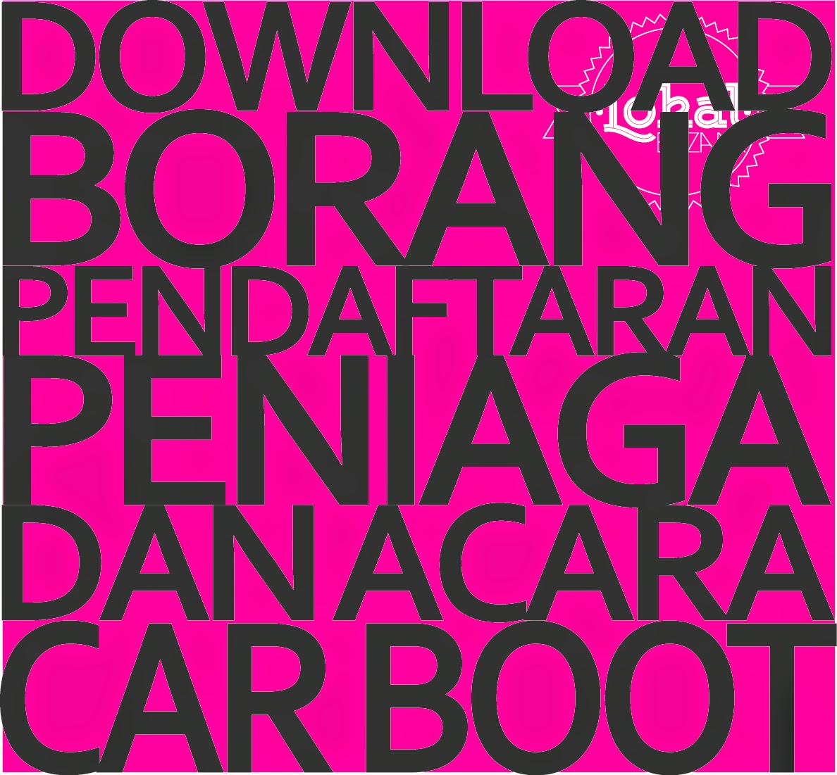 Lokal Bazaar Download Borang Pendaftaran Peniaga dan 