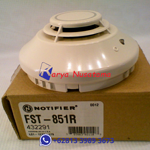 Jual Detektor Panas FST-851R Notifier Rangkaian Fire Alarm Sistem