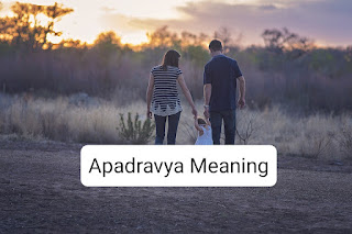 Apadravy Meaning