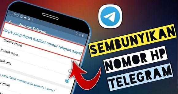 Cara Menyembunyikan Nomor HP Telegram