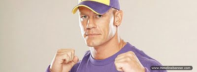 WWE Wrestler John Cena Facebook Timeline Cover