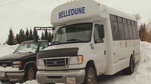 Belledune Village bus