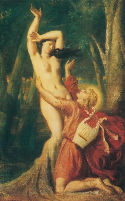 Daphne,Apollo, romantic painter