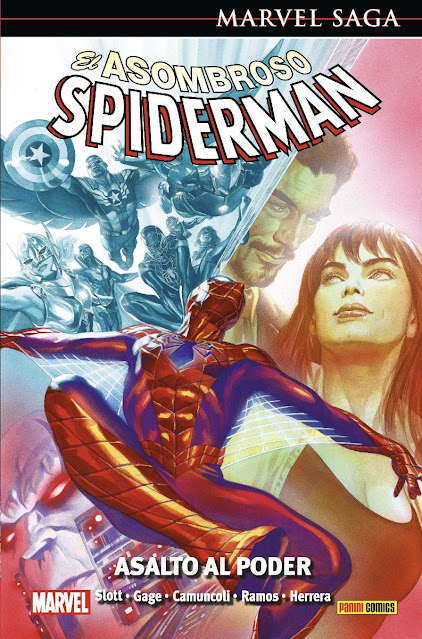 Reseña de Marvel Saga. El Asombroso Spiderman 53. Asalto al Poder de Dan Slott - Panini Comics