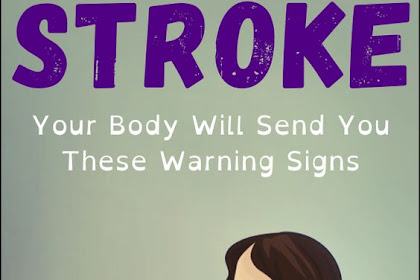 One Month Before Stroke, Your Body Will Send You These Warning Signs