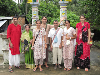 At the temple of Tota Gopinatha