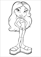 Bratz Coloring Pages