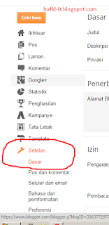 setelan blogger