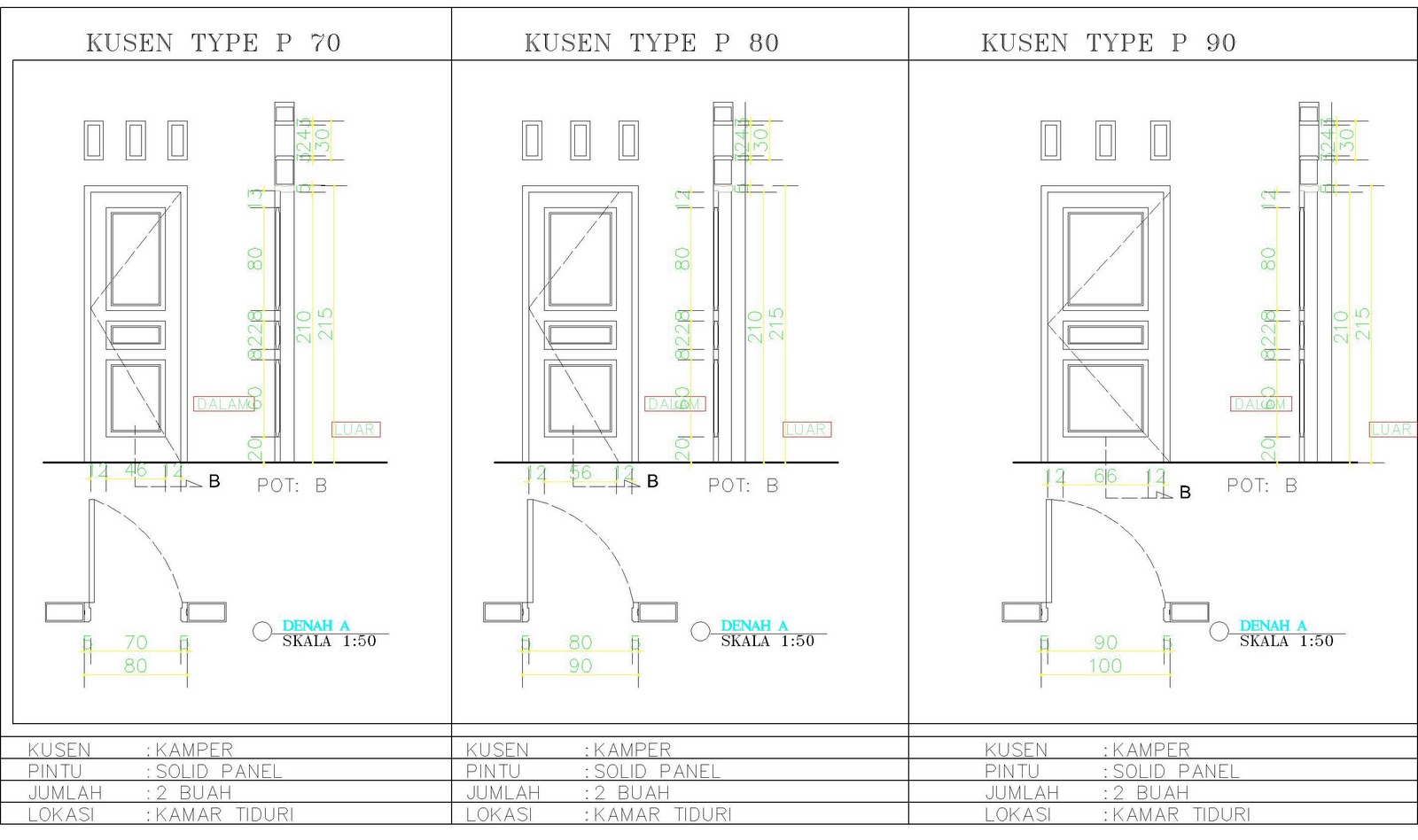 Gambar Kusen Pintu FURNITURE MINIMALIST