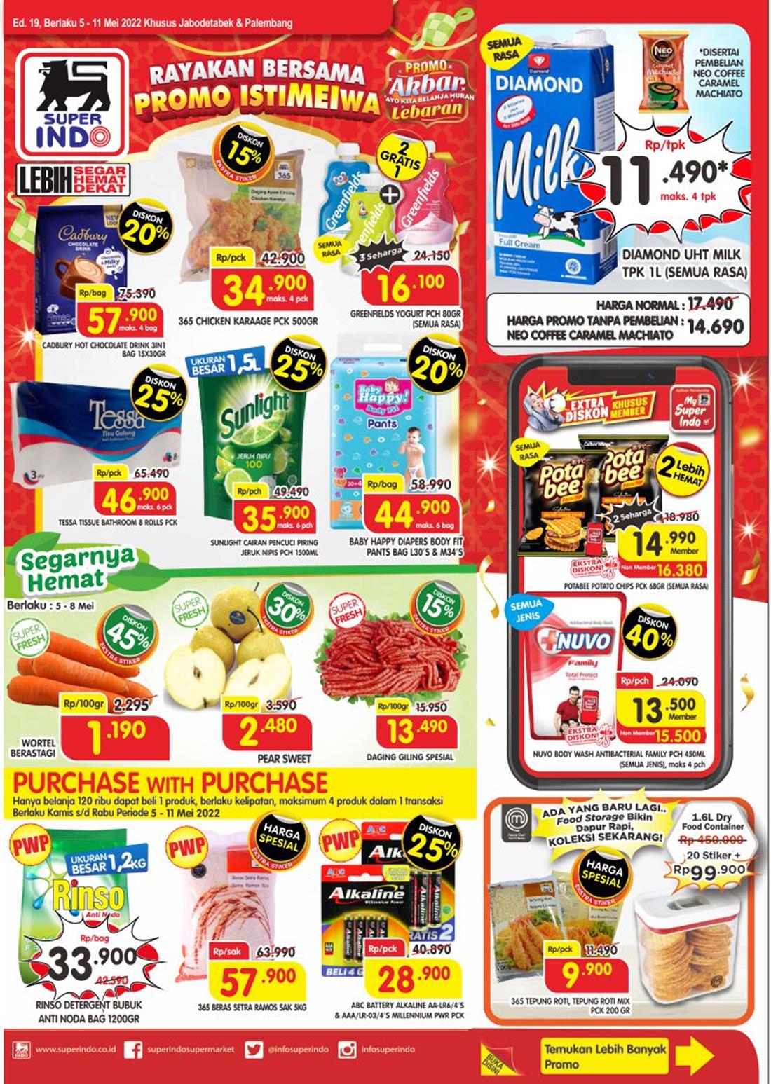 Katalog Superindo Promo Superindo Mingguan 05 - 11 Mei 2022