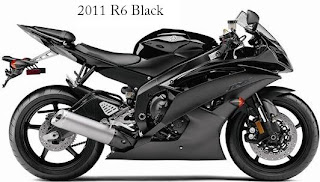2011 Yamaha R6 Black