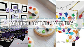 12 Unique Art-Themed Graduation Party Ideas That Will Make Your Party The Best On The Block