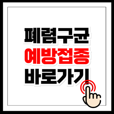 폐렴구균 예방접종