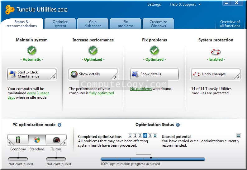 TuneUp Utilities 2012 Full Español + Keygen - Optimiza el 