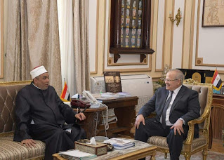 د. الخشت يستقبل رئيس القطاع الديني بوزارة الأوقاف